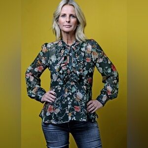 Zara Chiffon Blouse